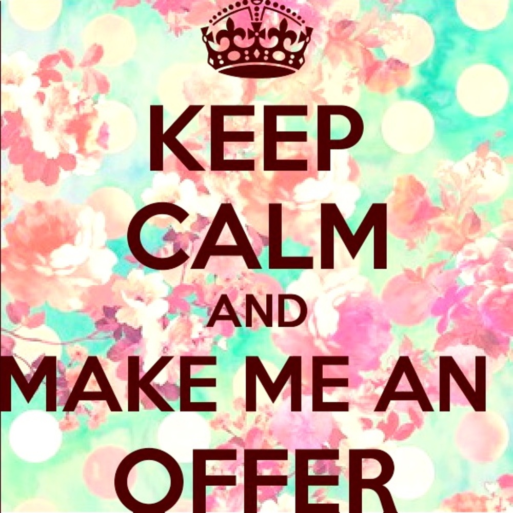 Don’t be shy, make me a reasonable offer ☺️